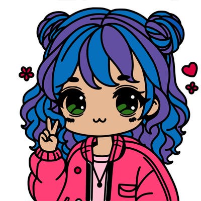 color pop girl