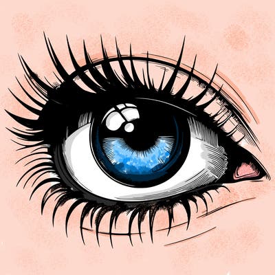 realistic eye