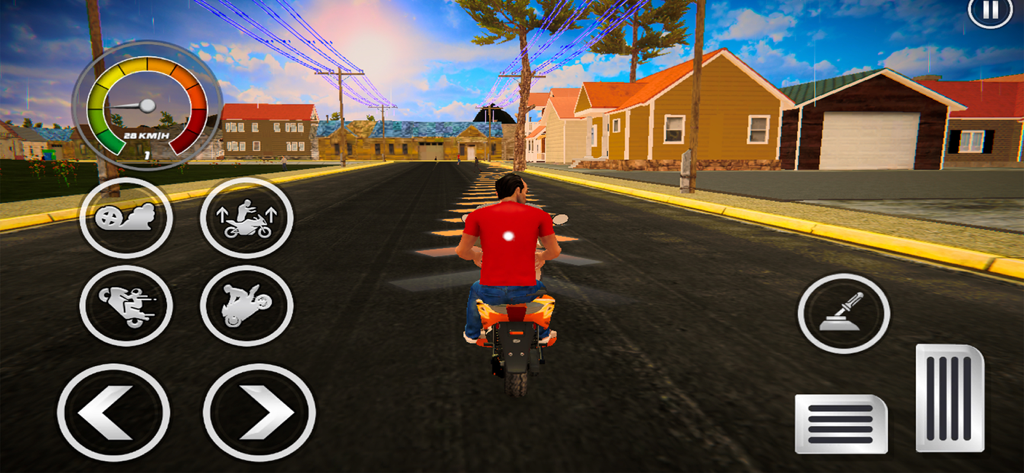 Moto Elite Bike Auto Brasil 3D - Captura de pantalla del juego del simulador de motocicletas Moto Elite Bike Auto Brasil 3D