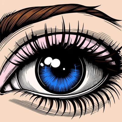 realistic eye