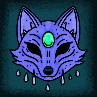 therain wolf mask