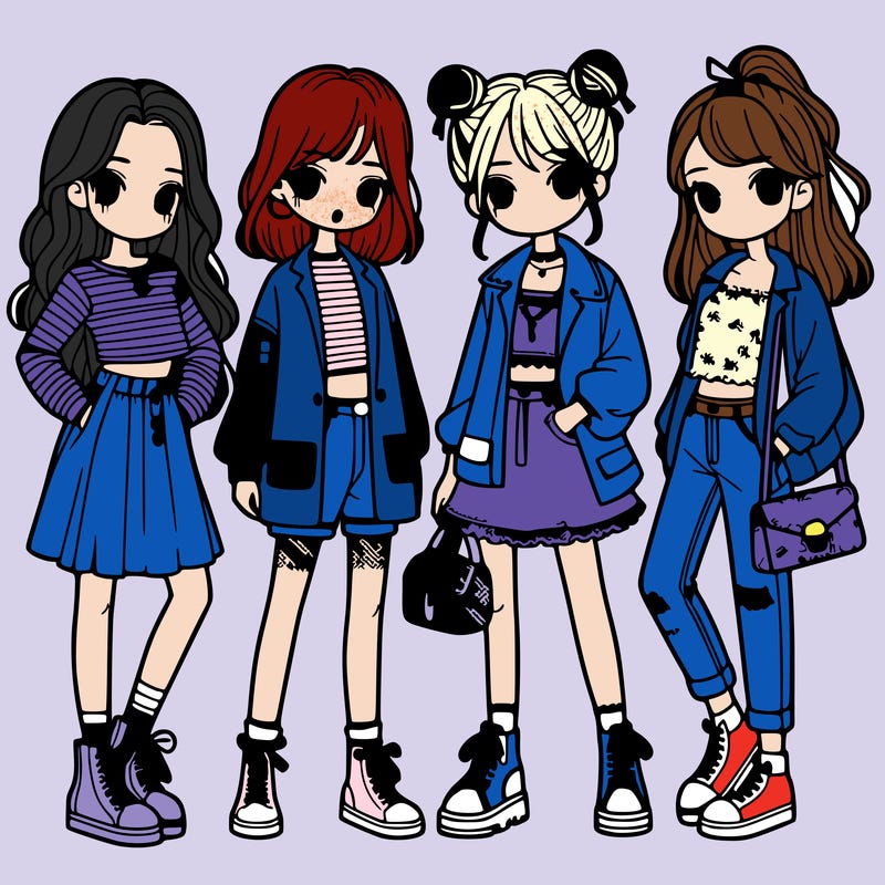 girls with fashion