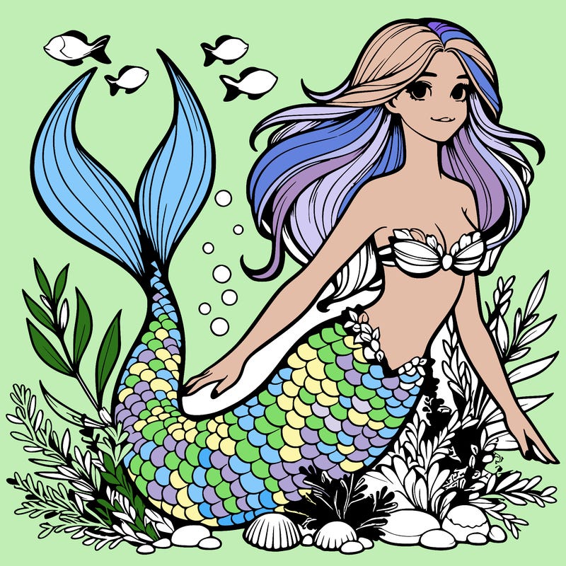 realistic mermaid