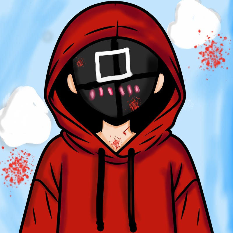 faceless girl in hoodie