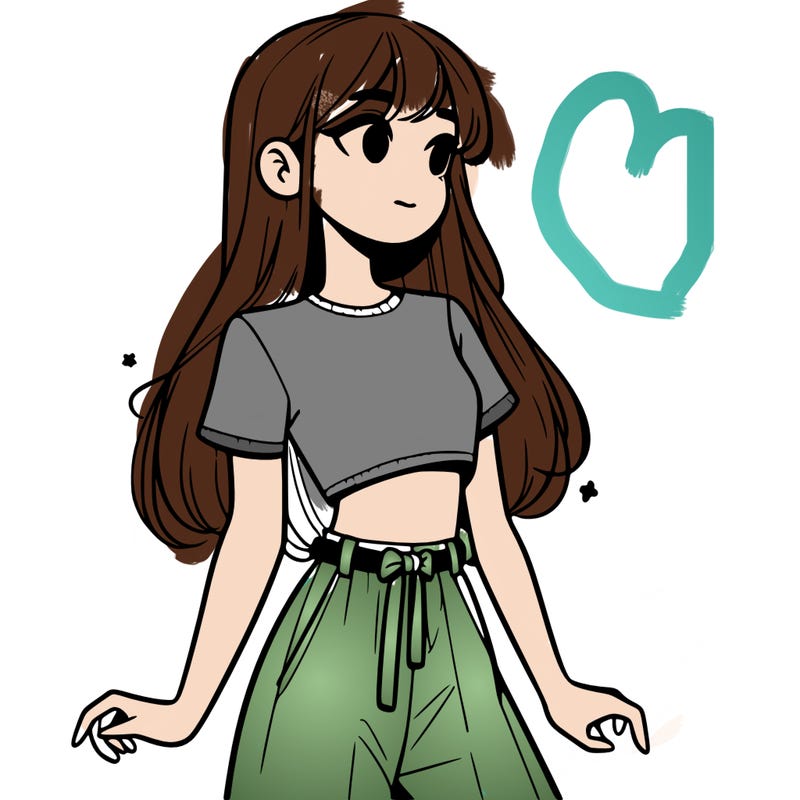 girl in a cute crop top