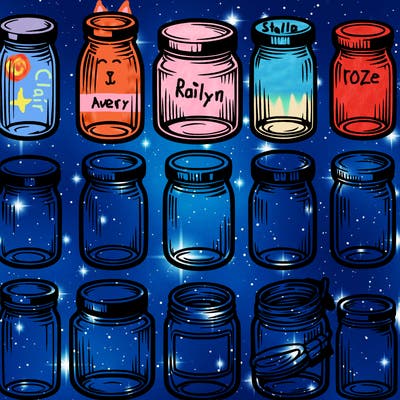 empty jars