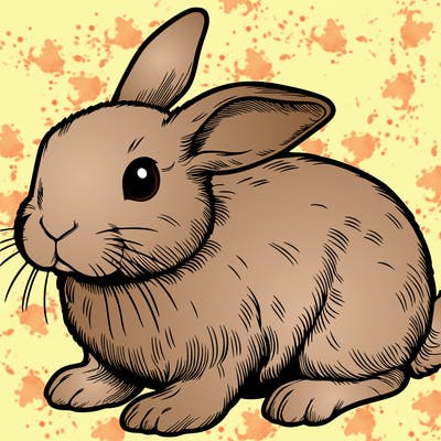 realistic bunny