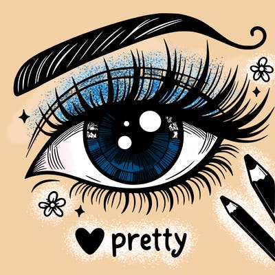 pretty eye