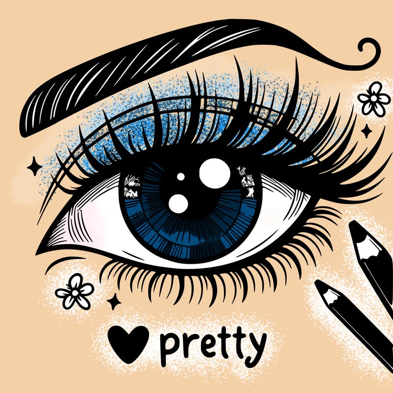 pretty eye