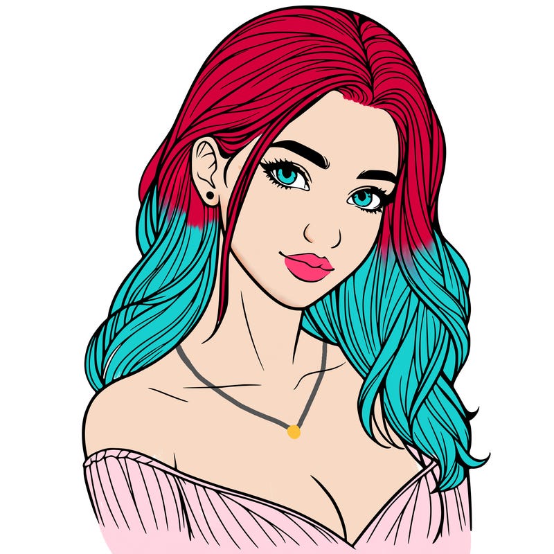 realistic woman