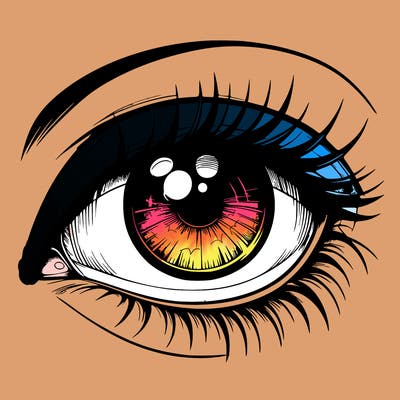 realistic eye