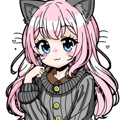 anime cat girl