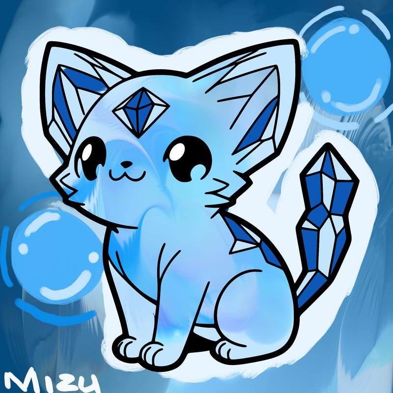 crystal kitten