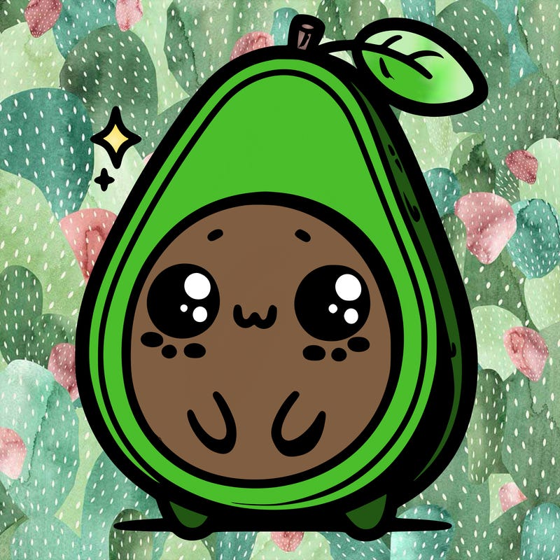 cute avocado