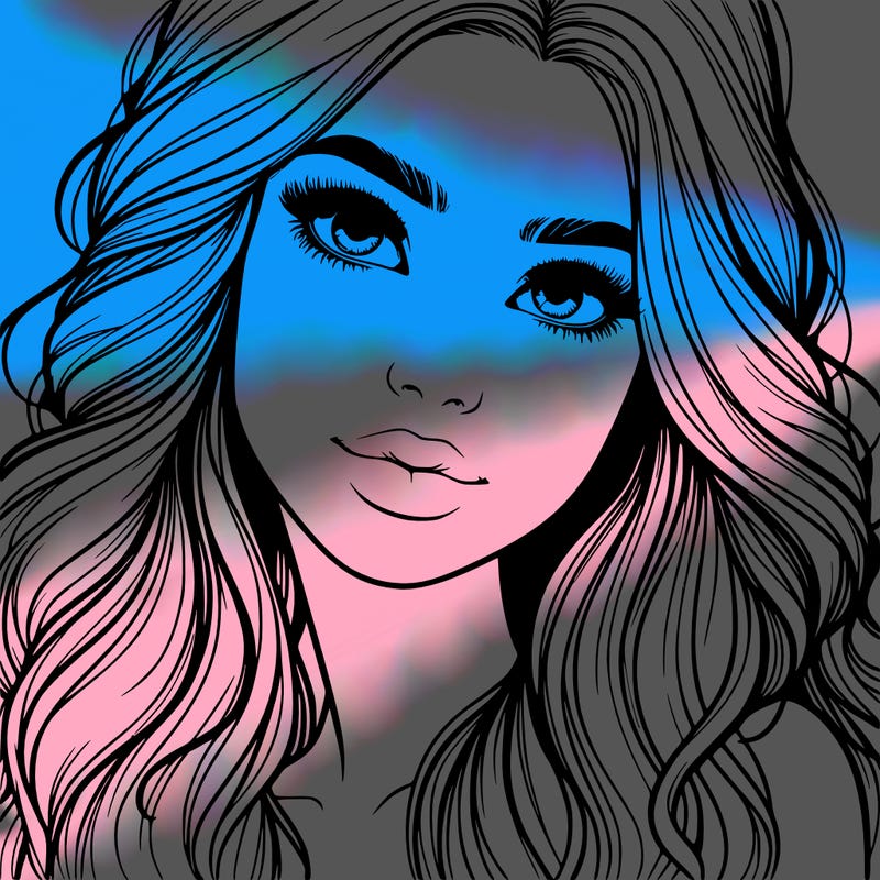 beautiful realistic girl