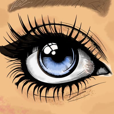 realistic eye