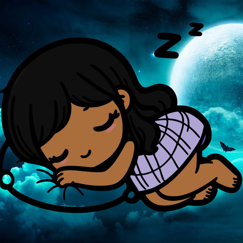 sleeping girl