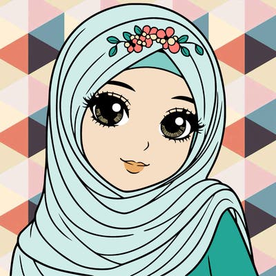 a beautiful muslim girl