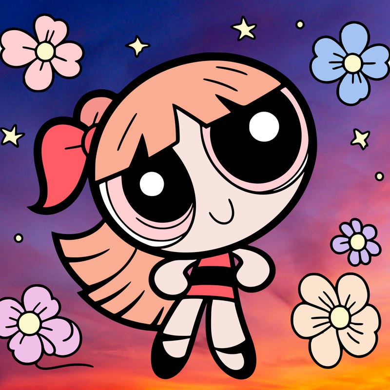 a powerpuff girl