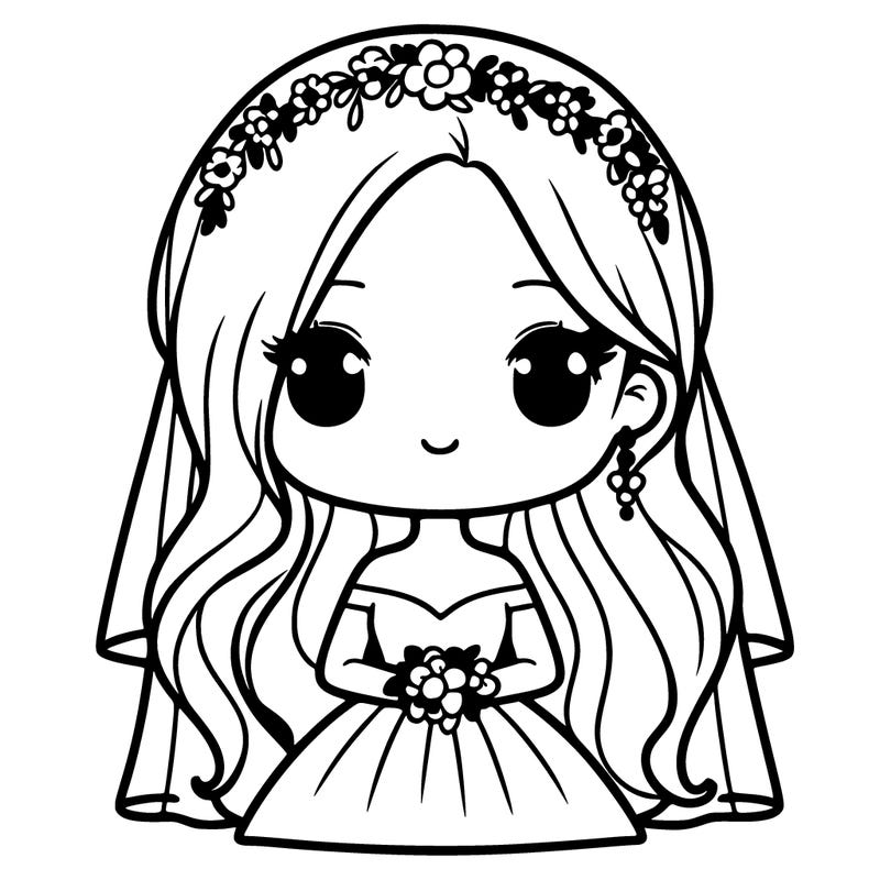 a girl in the wedding