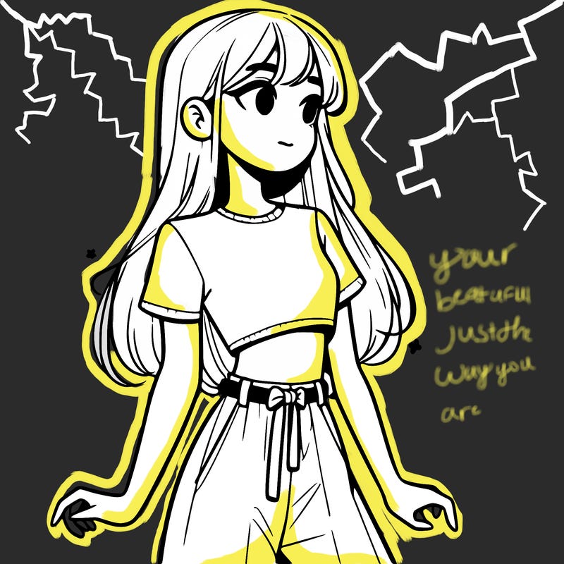 girl in a cute crop top