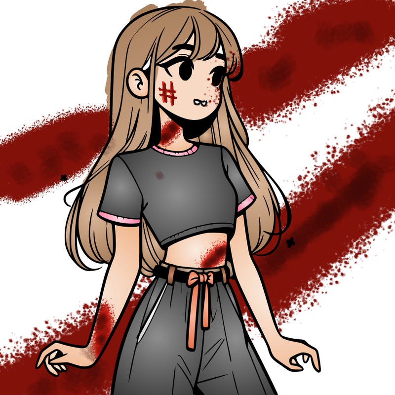 girl in a cute crop top