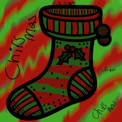 sock chirsmas