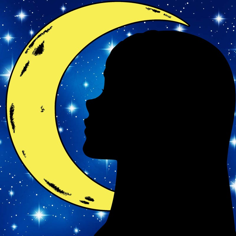 a realistic moon elf