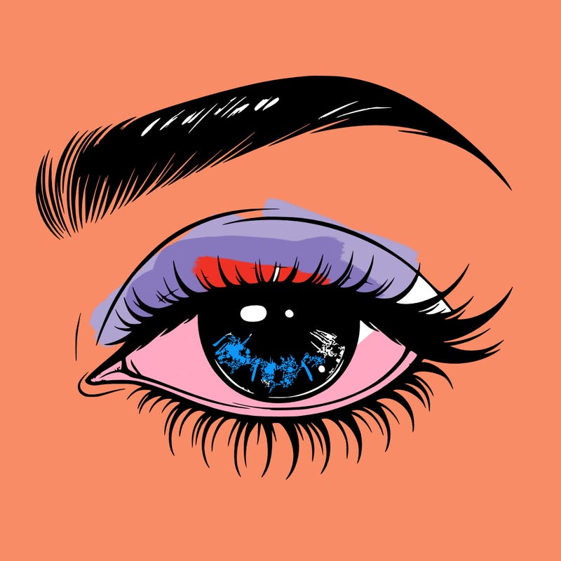 eye closed realistic