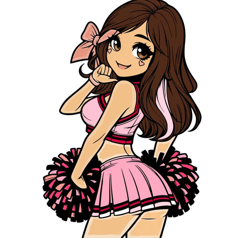realistic cheerleader