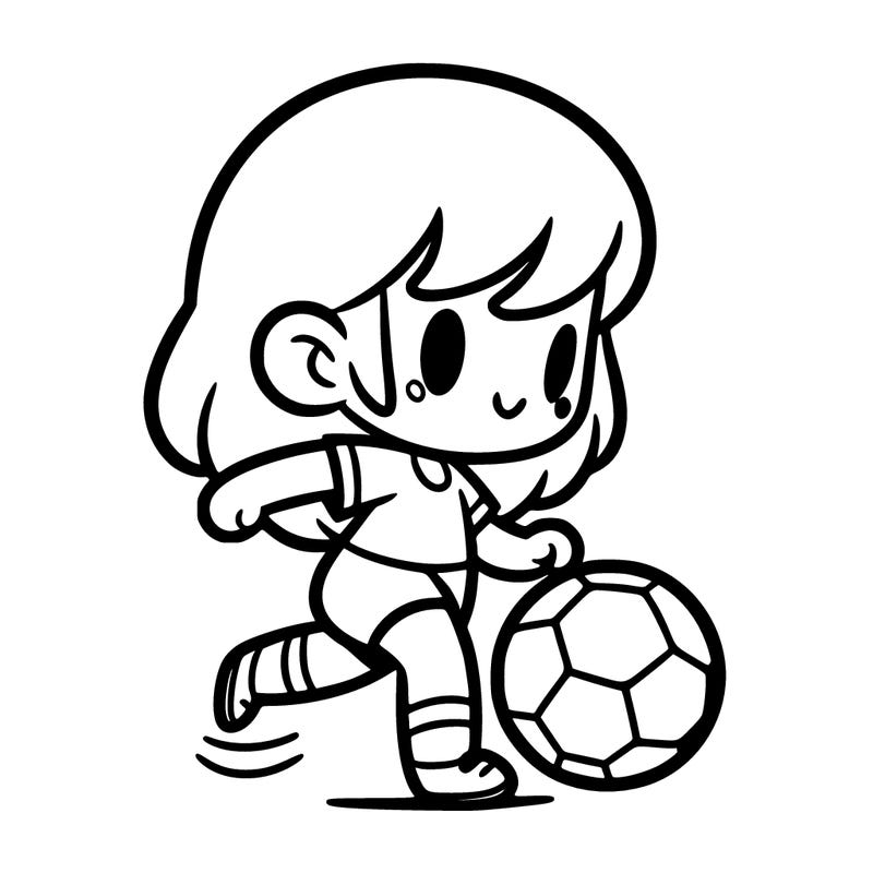 girl soccer