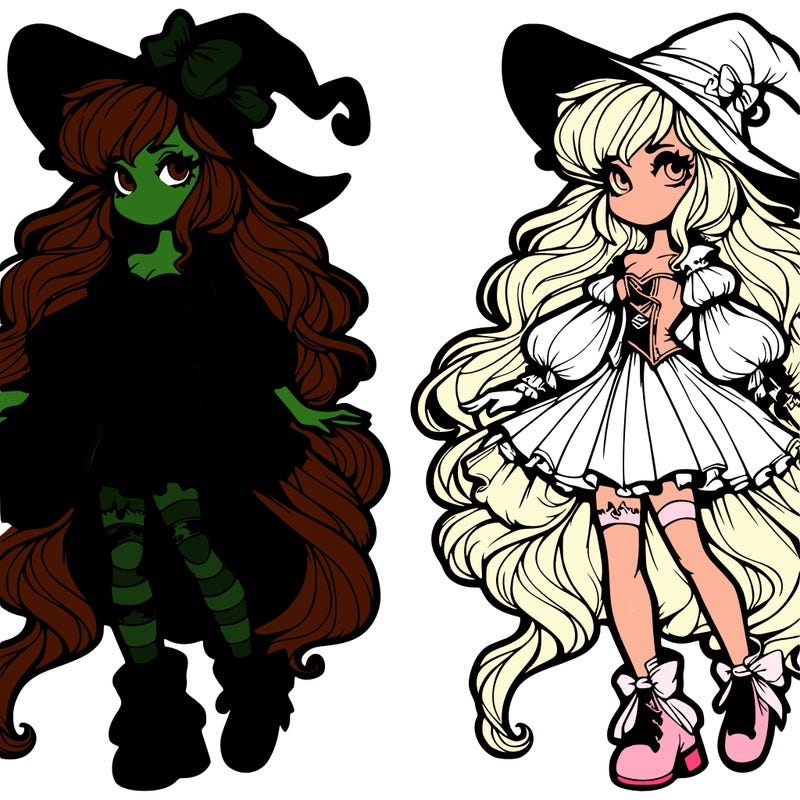 alphabet and glenda from wicked