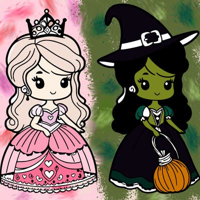 princess as a witch