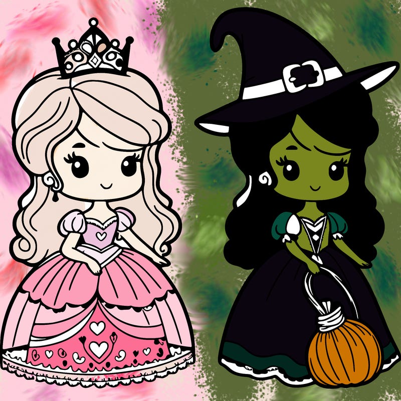 princess as a witch