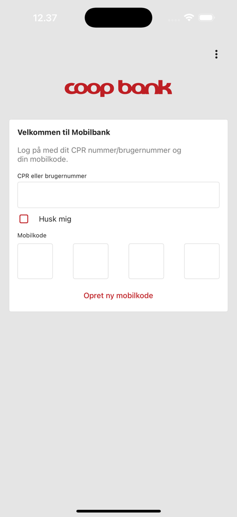 Coop Bank - Finance App | MWM