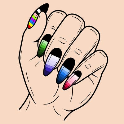 make your own nail design