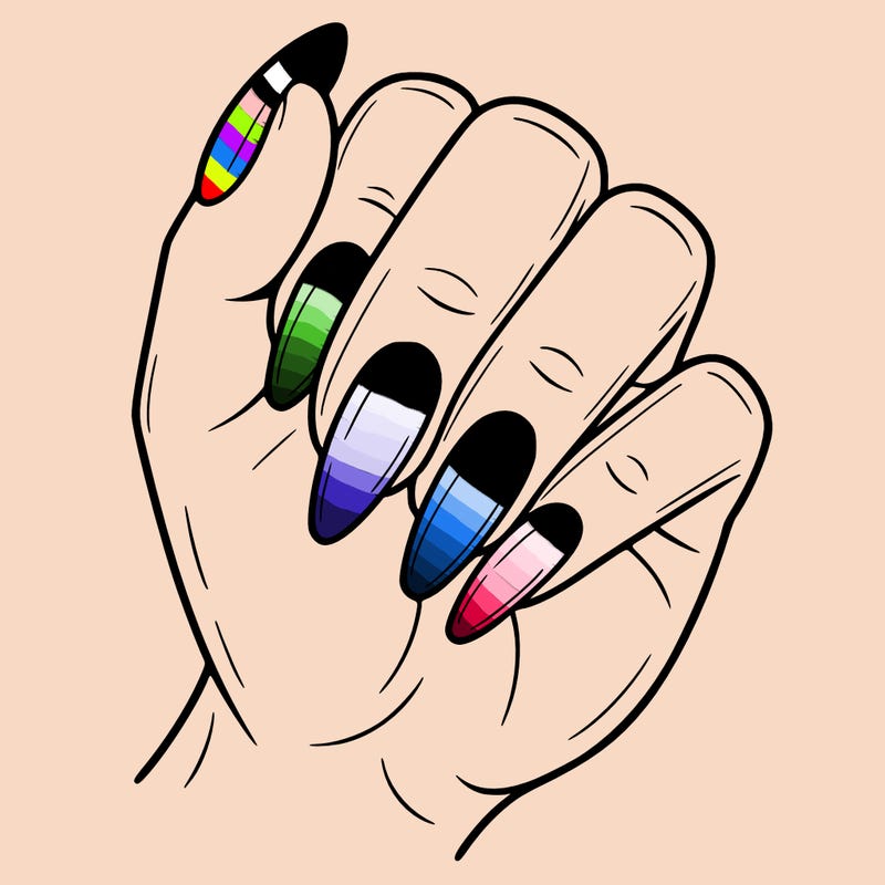 make your own nail design