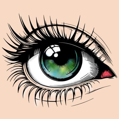 realistic eye