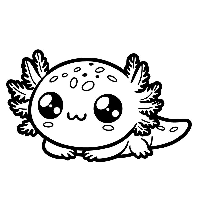 cute axolotl