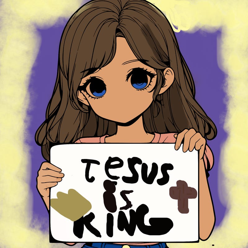 realistic pretty girl holding a big blank sign