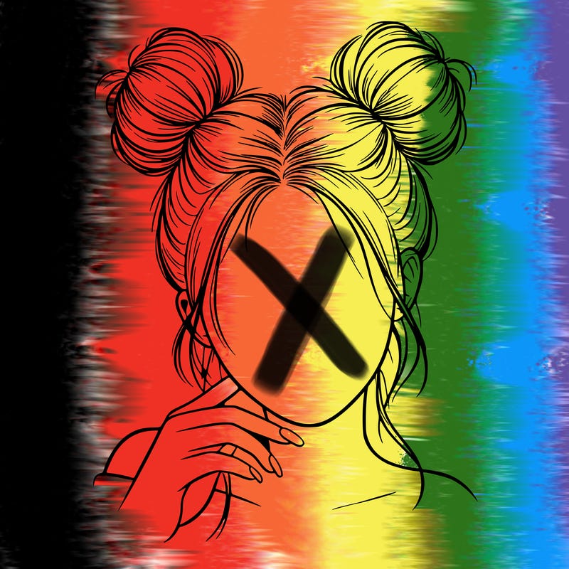 realistic person with buns