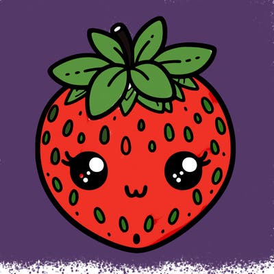 cute strawberry