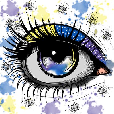 realistic eye