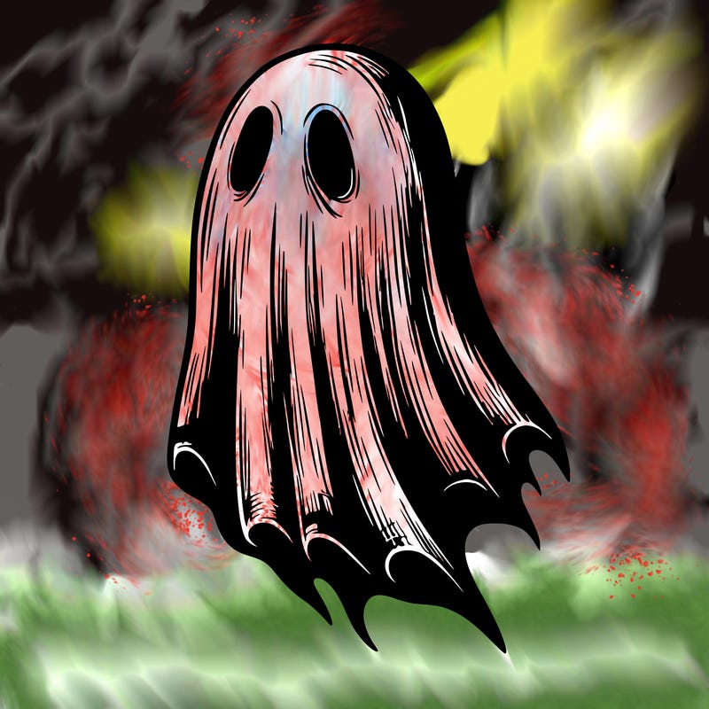 realistic creepy ghost