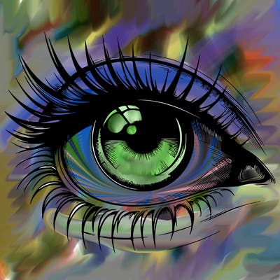 realistic eye