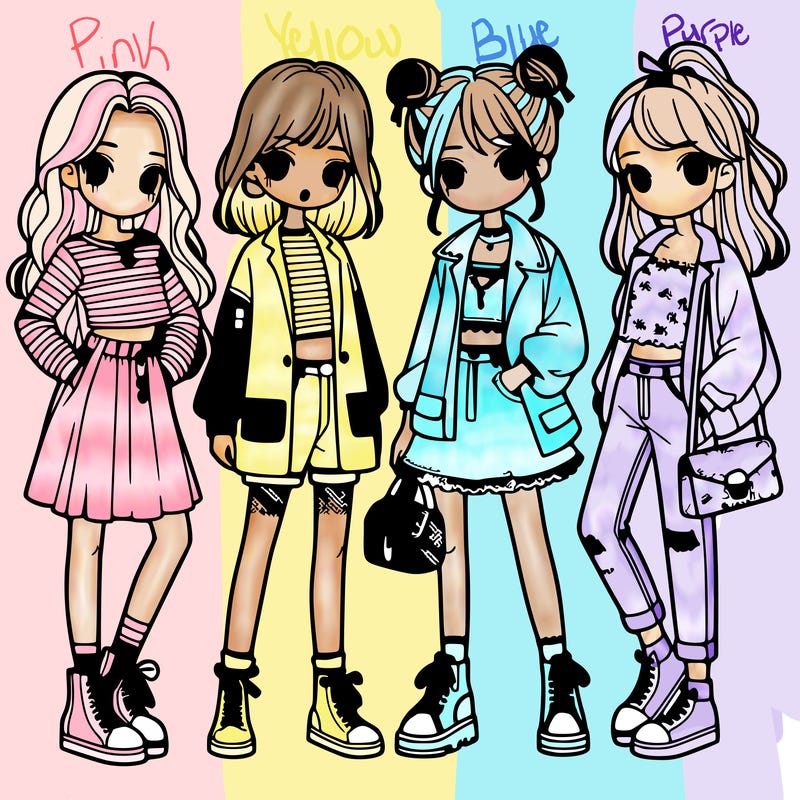 girls with fashion