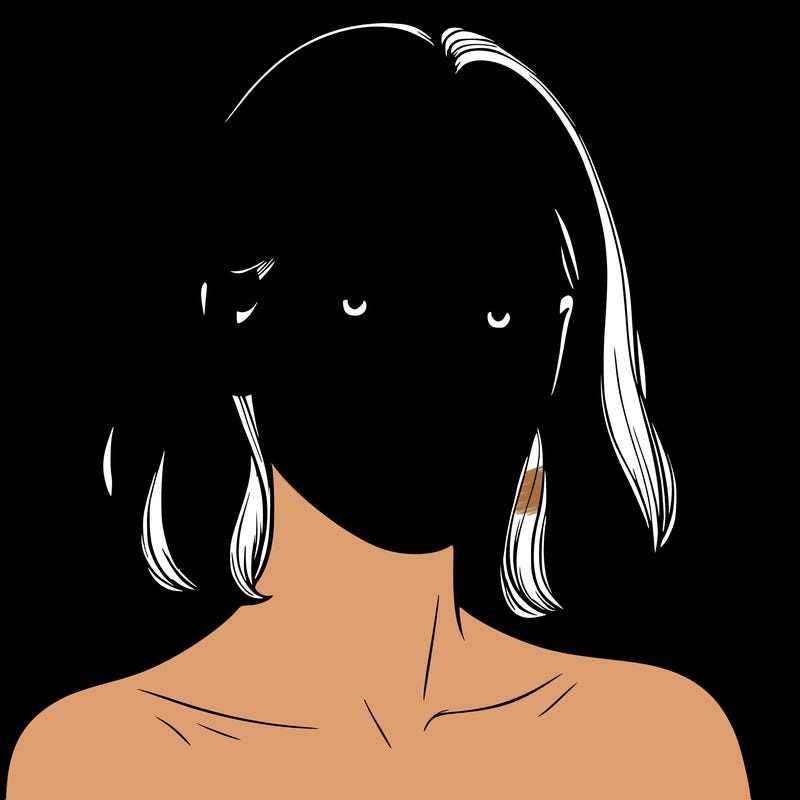 realistic portrait of woman