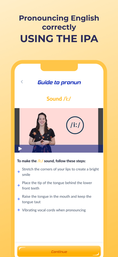 Learning English: Eng Breaking - English pronunciation guide using IPA sounds in the Eng Breaking app