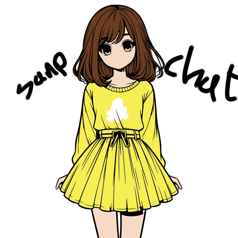 realistic girl with a skirt on