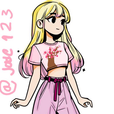 girl in a cute crop top